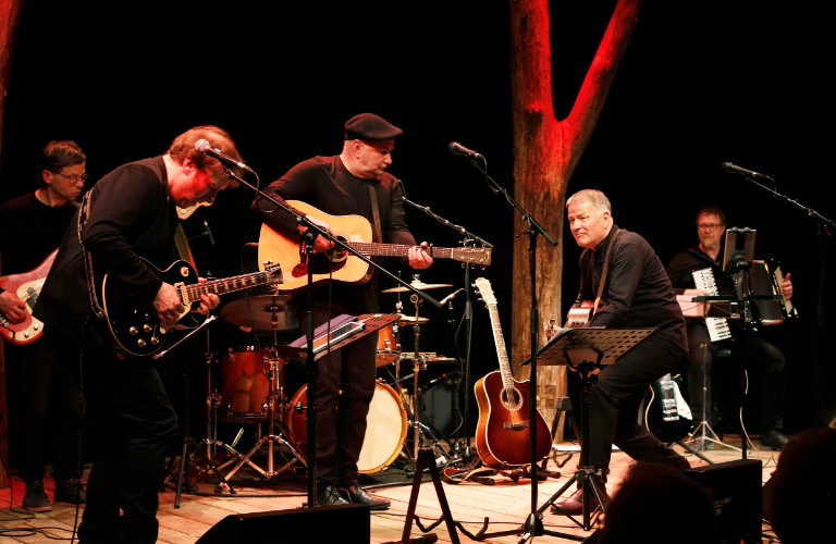 Thomas Rühmann, Martin Rühmann und ihre Band